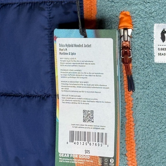 Cotopaxi men’s Trico Hybrid Jacket  Brand New with Tags size medium. - Picture 2 of 9